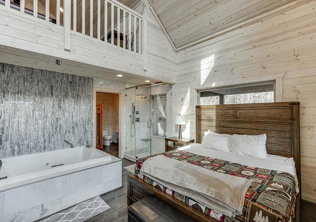Villa Sky'S The Limit Treehouse Near Helen, Georgia Cornelia Esterno foto